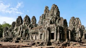 Ancient ruins in Asia